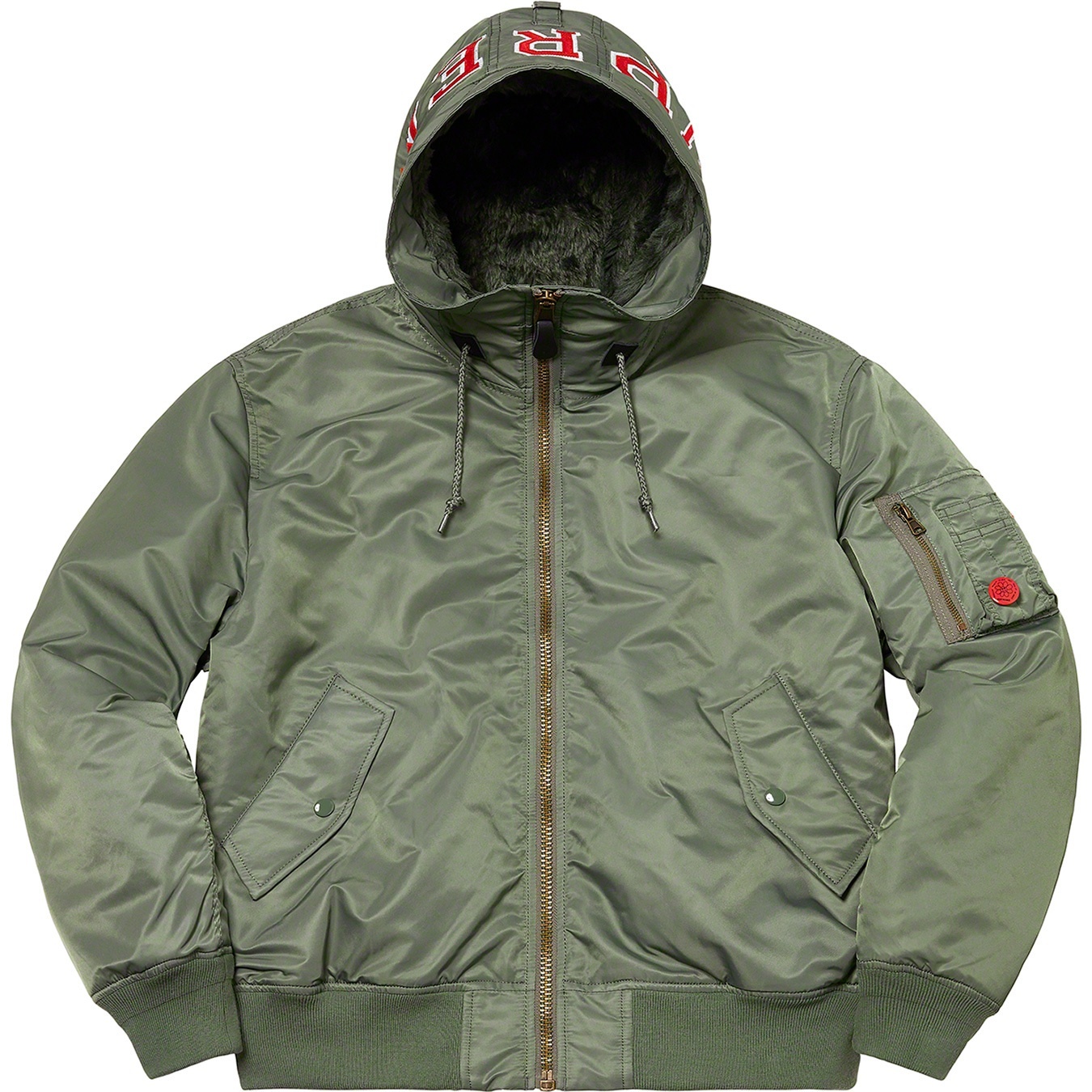 Hooded MA-1 view 8